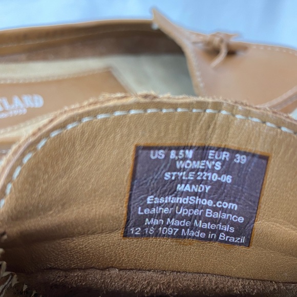 Eastland Mandy Tassel Mule Loafers Slide on size 8.5 - Picture 11 of 16